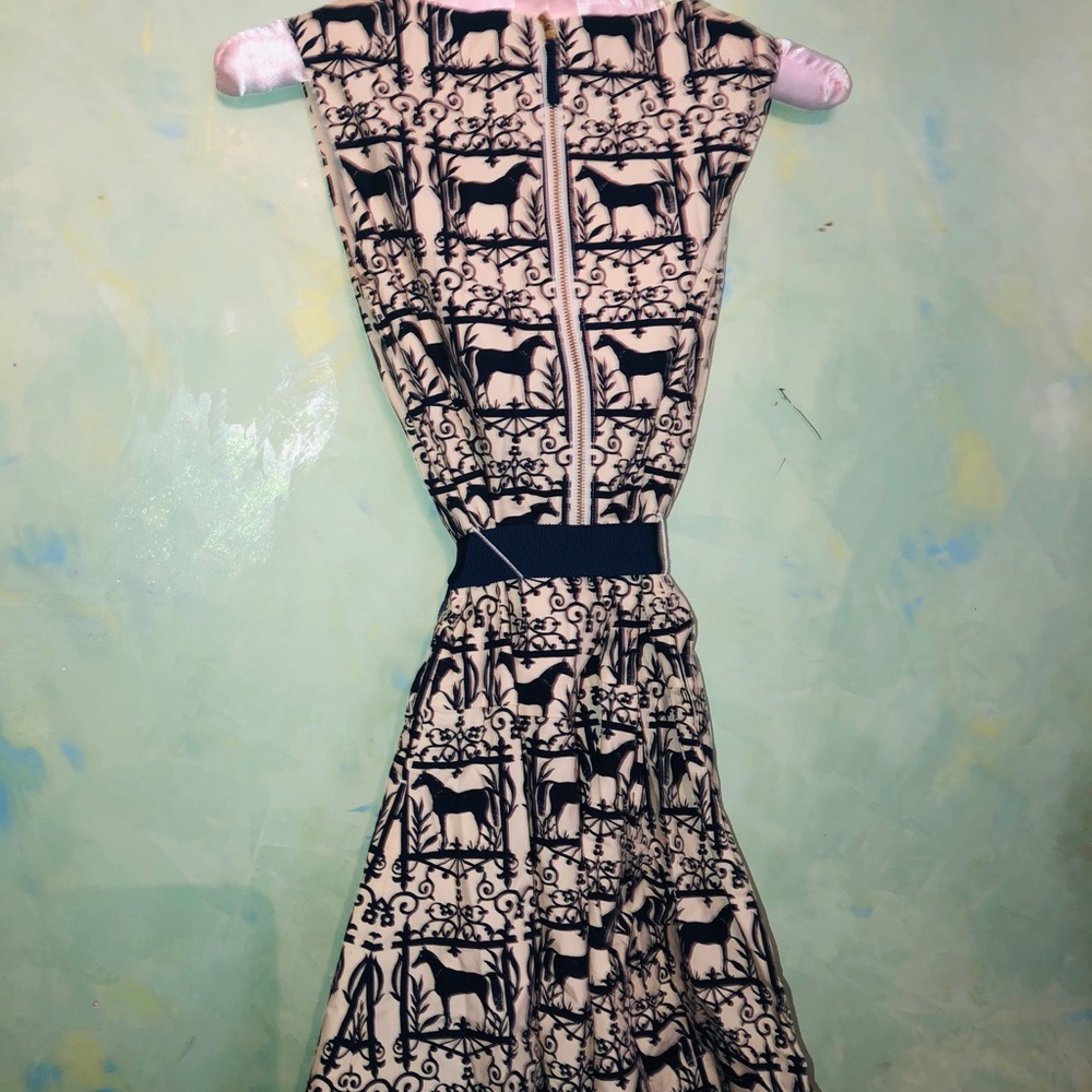 Girls Size 10 horse print Crew Cuts dress!
